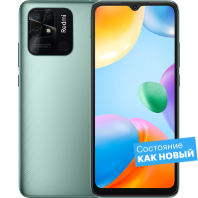 Смартфон Xiaomi Redmi 10C 128GB Mint Green  "Как новый" / Б/у смартфоны | Электроника | V4.Ru: Маркетплейс