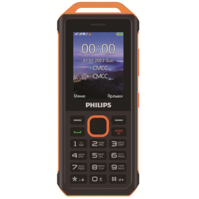 Телефон Philips Xenium E2317 Желто-черный / Кнопочные телефоны | Электроника | V4.Ru: Маркетплейс