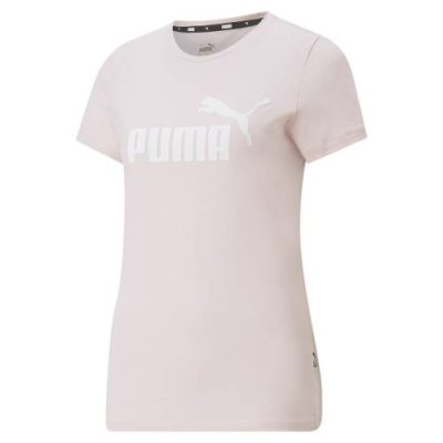 Футболка женская Puma ESS Logo Tee (s) (XS; 40-42; pink (розовый); 58677582-XS) Футболки / Одежда, обувь и аксессуары | V4.Market