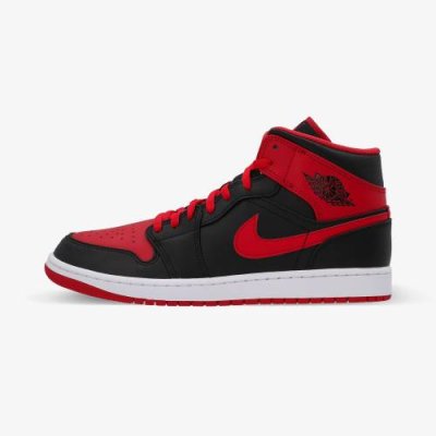 Мужские кеды Nike Jordan 1 Mid, Черный / Новая коллекция | Одежда, обувь и аксессуары | V4.Ru: Маркетплейс