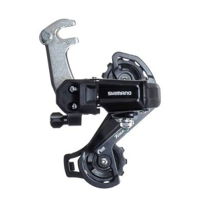 Shimano Переключатель задний Shimano Tourney TY-200, GS, 7/6ск., под гайку, цвет Черный / Велосипеды Запчасти | Спорт и отдых | V4.Ru: Маркетплейс