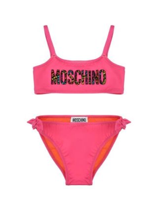 Купальник с леопардовым лого Moschino / Раздельные купальники | Одежда, обувь и аксессуары | V4.Ru: Маркетплейс