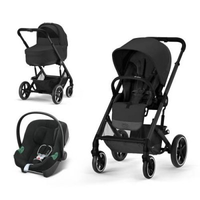 Коляска Balios S Lux BLK 3 в 1 цвет Moon Black, в комплекте со спальным блоком CYBEX / Коляски для новорожденных | Одежда, обувь и аксессуары | V4.Ru: Маркетплейс