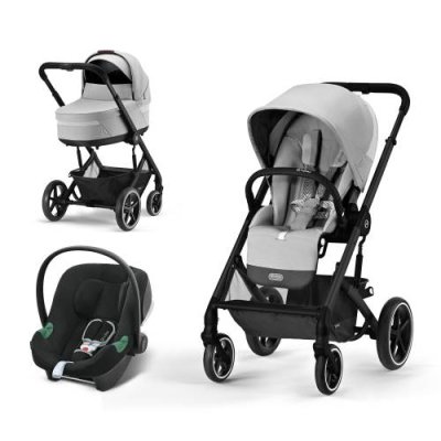 Коляска Balios S Lux BLK 3 в 1 цвет Lava Grey, в комплекте со спальным блоком CYBEX / Коляски 3 в 1 | Одежда, обувь и аксессуары | V4.Ru: Маркетплейс