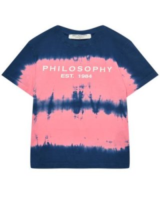 Футболка с принтом tie dye Philosophy di Lorenzo Serafini Kids / Футболки, Топы, Майки | Одежда, обувь и аксессуары | V4.Ru: Маркетплейс