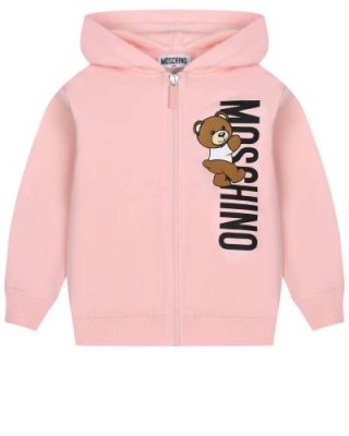 Спортивная куртка с вертикальным лого, розовая Moschino / Спортивные куртки | Одежда, обувь и аксессуары | V4.Ru: Маркетплейс