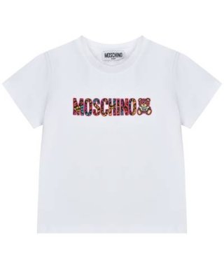 Футболка с леопардовым лого Moschino / Футболки, Топы, Майки | Одежда, обувь и аксессуары | V4.Ru: Маркетплейс