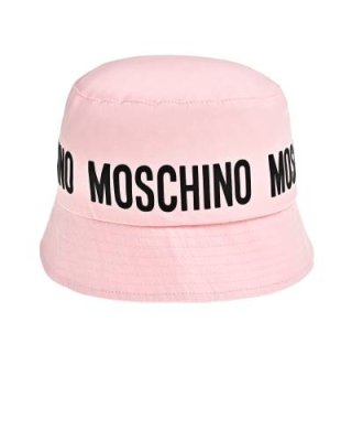 Панама с черным лого, розовая Moschino / Панамы | Одежда, обувь и аксессуары | V4.Ru: Маркетплейс