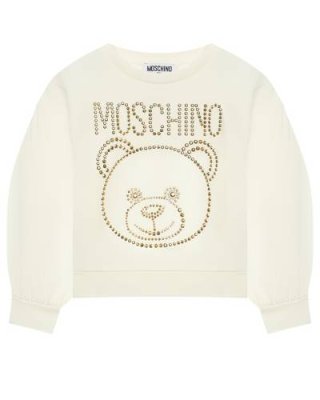 Свитшот с лого из золотых заклепок Moschino / Толстовки, Свитшоты | Одежда, обувь и аксессуары | V4.Ru: Маркетплейс