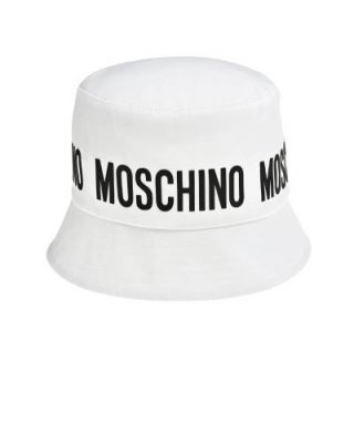 Панама с черным лого, белая Moschino / Панамы | Одежда, обувь и аксессуары | V4.Ru: Маркетплейс