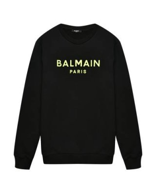 Свитшот с неоновым лого, черный Balmain / Толстовки, Свитшоты | Одежда, обувь и аксессуары | V4.Ru: Маркетплейс