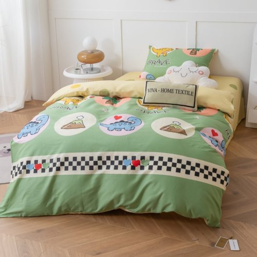 Комплект постельного белья Сатин Люкс KIDS 100% хлопок CDK056 VIVA - HOME TEXTILE Сатин Люкс KIDS 100% хлопок | Универмаг V4: Постельное белье