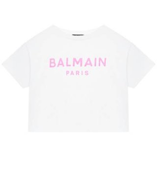 Футболка с розовым лого Balmain / Футболки, Топы, Майки | Одежда, обувь и аксессуары | V4.Ru: Маркетплейс