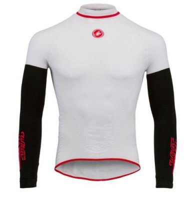 Велобелье нательное длинный рукав Castelli Wilier Feroce'16, белый, WL105 (Размер: S/M) / Велофутболка | Спорт и отдых | V4.Ru: Маркетплейс