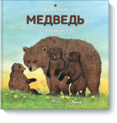 Животные в природе. Медведь / Детство | Книги | V4.Ru: Маркетплейс