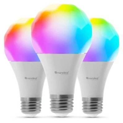 Умная лампа Nanoleaf Essentials Smart A19, 3 шт, белый / Освещение | Электроника | V4.Ru: Маркетплейс