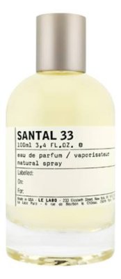 Santal 33: парфюмерная вода 100мл уценка / Парфюмерия | Товары для красоты | V4.Ru: Маркетплейс