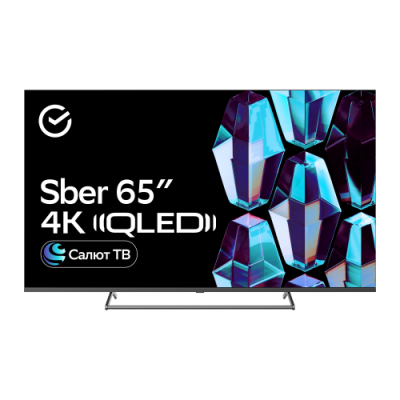 Умный телевизор Sber SDX-65UQ5231 / Скидки | Электроника | V4.Ru: Маркетплейс