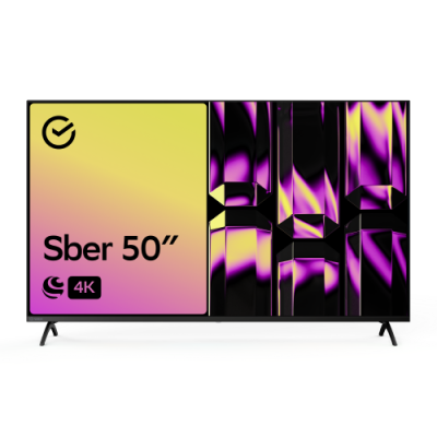 Умный телевизор Sber SDX-50U4123B / Рассрочка | Электроника | V4.Ru: Маркетплейс