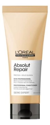 Восстанавливающий кондиционер для сильно поврежденных волос Serie Expert Absolut Repair Protein + Gold Quinoa: Кондиционер 200мл / Кондиционеры для волос | Товары для красоты | V4.Ru: Маркетплейс