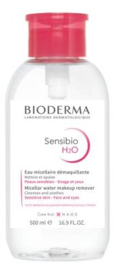 Мицеллярная вода для лица Sensibio H2O Micelle Solution: Вода 500мл (с помпой) / Уход за кожей | Товары для красоты | V4.Ru: Маркетплейс