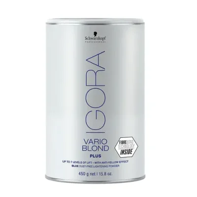 SCHWARZKOPF PROFESSIONAL Порошок осветляющий / Igora Blond Powder Lightener PLUS 450 г / Порошки | Товары для красоты | V4.Ru: Маркетплейс