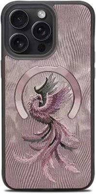 Чехол-накладка Nimmy Fantasy Animal Series/Phoenix для Apple iPhone 16 Pro Max полиуретан (розовое золото) для iPhone 16 Plus/16 Pro Max / Электроника | V4.Market