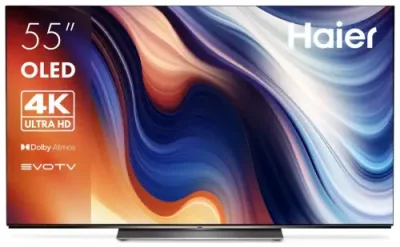 Телевизор Haier OLED 4K 55" (H55S9UG PRO) (Серебристый) Haier / Электроника | V4.Market