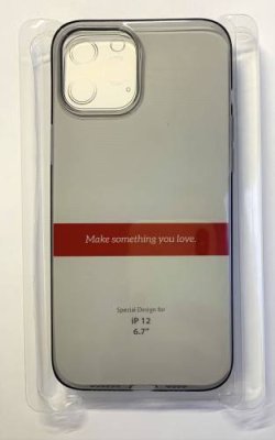 Чехол-накладка Hoco Light Series TPU для iPhone 12 Pro Max силиконовый (прозрачно-черный) / для iPhone 12 Pro Max | Электроника | V4.Ru: Маркетплейс