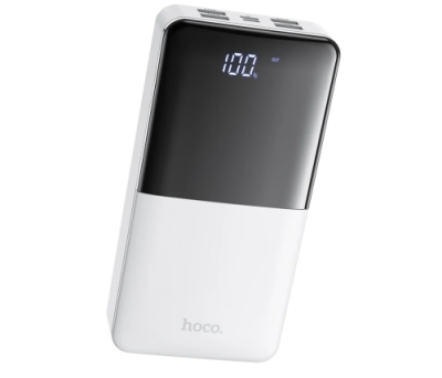 Универсальный внешний аккумулятор Hoco J42B High Power Mobile Power Bank 30000 mAh USBx4 2.0A/металл (белый) / Универсальные внешние аккумуляторы | Электроника | V4.Ru: Маркетплейс