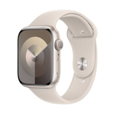 Apple Watch Series 9 45mm (GPS) Starlight Aluminum Case with Starlight Sport Band (S/M) (MR963) / Apple Watch Series 9 | Электроника | V4.Ru: Маркетплейс