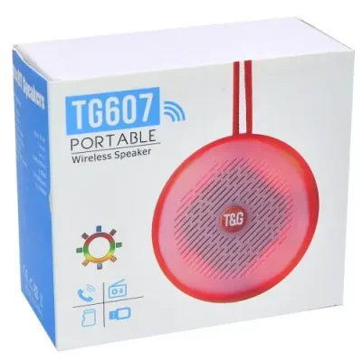 Bluetooth колонка портативная TG 607 (красный) / Портативные и умные колонки | Электроника | V4.Ru: Маркетплейс