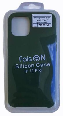 Чехол-накладка FaisON Silicone Case для Apple iPhone 11 Pro (темно-зеленый) / для iPhone 11 Pro | Электроника | V4.Ru: Маркетплейс