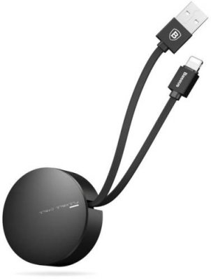 Кабель Baseus New Era Cable Telescopic (USB) на (Lightning) 0.9m (CALEP-01) (черный) / Кабели | Электроника | V4.Ru: Маркетплейс