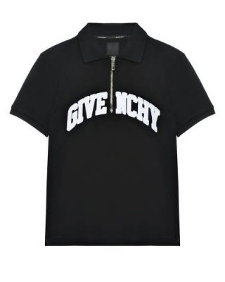 Футболка-поло на молнии с логотипом, черная Givenchy / Футболки, Майки, Поло | Одежда, обувь и аксессуары | V4.Ru: Маркетплейс