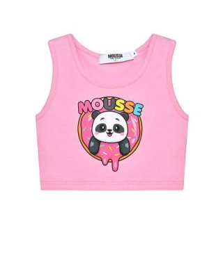 Топ, принт панда в пончике Mousse kids / Футболки, Топы, Майки | Одежда, обувь и аксессуары | V4.Ru: Маркетплейс