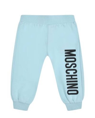 Спортивные брюки с вертикальным лого, голубые Moschino / Спортивные брюки | Одежда, обувь и аксессуары | V4.Ru: Маркетплейс