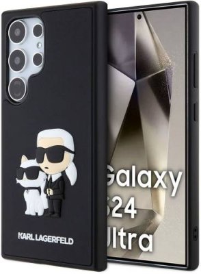 Чехол Karl Lagerfeld 3D Rubber Choupette для Galaxy S24 Ultra черный / Чехлы | Электроника | V4.Ru: Маркетплейс