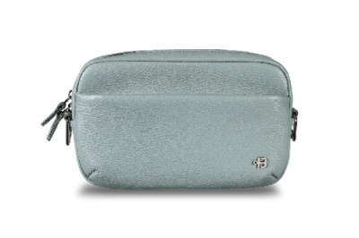 Поясная сумка New Bumbag Grey-Blue  Голубой - Верфь / Сумки из натуральной кожи | Одежда, обувь и аксессуары | V4.Ru: Маркетплейс