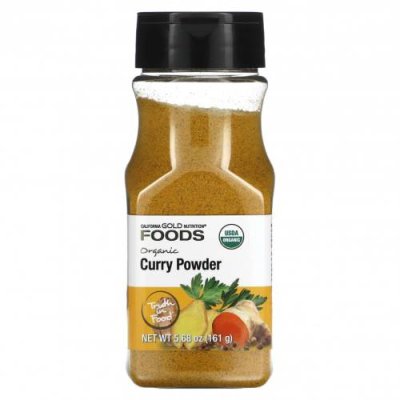 California Gold Nutrition, FOODS, органический порошок карри, 161 г (5,68 унции) / Карри | Аптека | V4.Ru: Маркетплейс