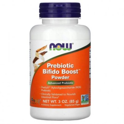 NOW Foods, Prebiotic Bifido Boost, порошок с пребиотиком, 85 г (3 унции) / Пребиотики | Аптека | V4.Ru: Маркетплейс