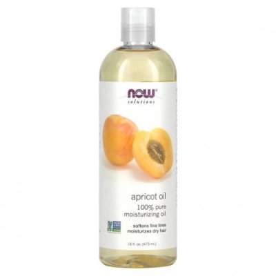 NOW Foods, Solutions, Apricot Oil, 16 жидких унций (473 мл) / Абрикос | Аптека | V4.Ru: Маркетплейс