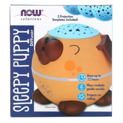 NOW Foods, Solutions, Sleepy Puppy Diffuser, 1 Diffuser / Диффузоры и аксессуары | Аптека | V4.Ru: Маркетплейс