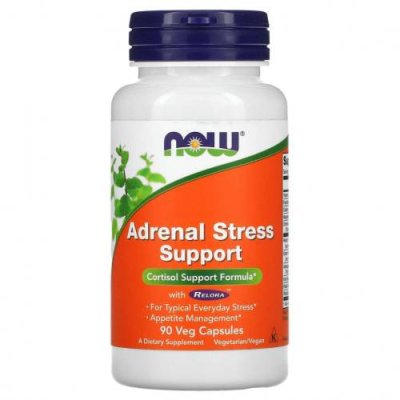 NOW Foods, Super Cortisol Support, препарат для поддержания уровня кортизола, 90 растительных капсул / Подавитель аппетита | Аптека | V4.Ru: Маркетплейс