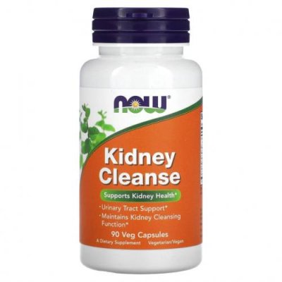 NOW Foods, Kidney Cleanse, 90 растительных капсул / Препараты на основе трав | Аптека | V4.Ru: Маркетплейс