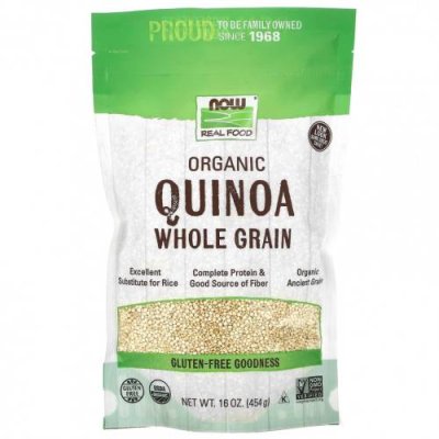 NOW Foods, Organic Quinoa, цельное зерно, 454 г (16 унций) / Киноа | Аптека | V4.Ru: Маркетплейс