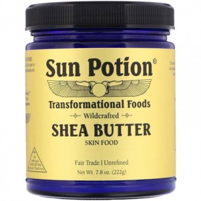 Sun Potion, Shea Butter Wildcrafted, 7.8 oz (222 g) / Масло ши | Аптека | V4.Ru: Маркетплейс