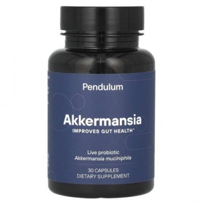 Pendulum, Akkermansia`` 30 капсул / Аккермансия (Akkermansia) | Аптека | V4.Ru: Маркетплейс