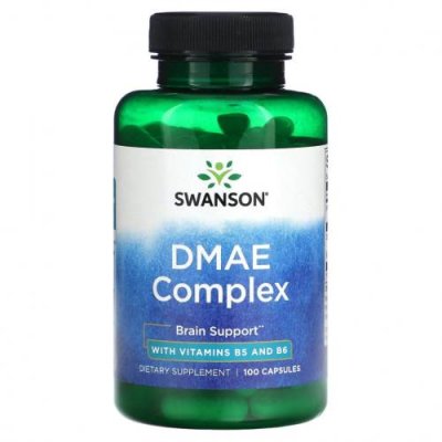 Swanson, DMAE Complex`` 100 капсул / Диметилэтаноламин | Аптека | V4.Ru: Маркетплейс