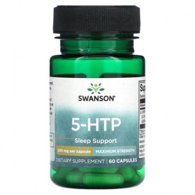 Swanson, 5-HTP, 200 мг, 60 капсул / 5-HTP (гидрокситриптофан) | Аптека | V4.Ru: Маркетплейс